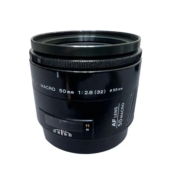Minolta Maxxum AF Macro 50mm f2.8 Camera Lens Japan